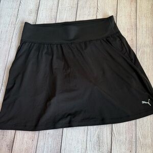 PUMA Athleisure Golf Tennis Skort Large Black
